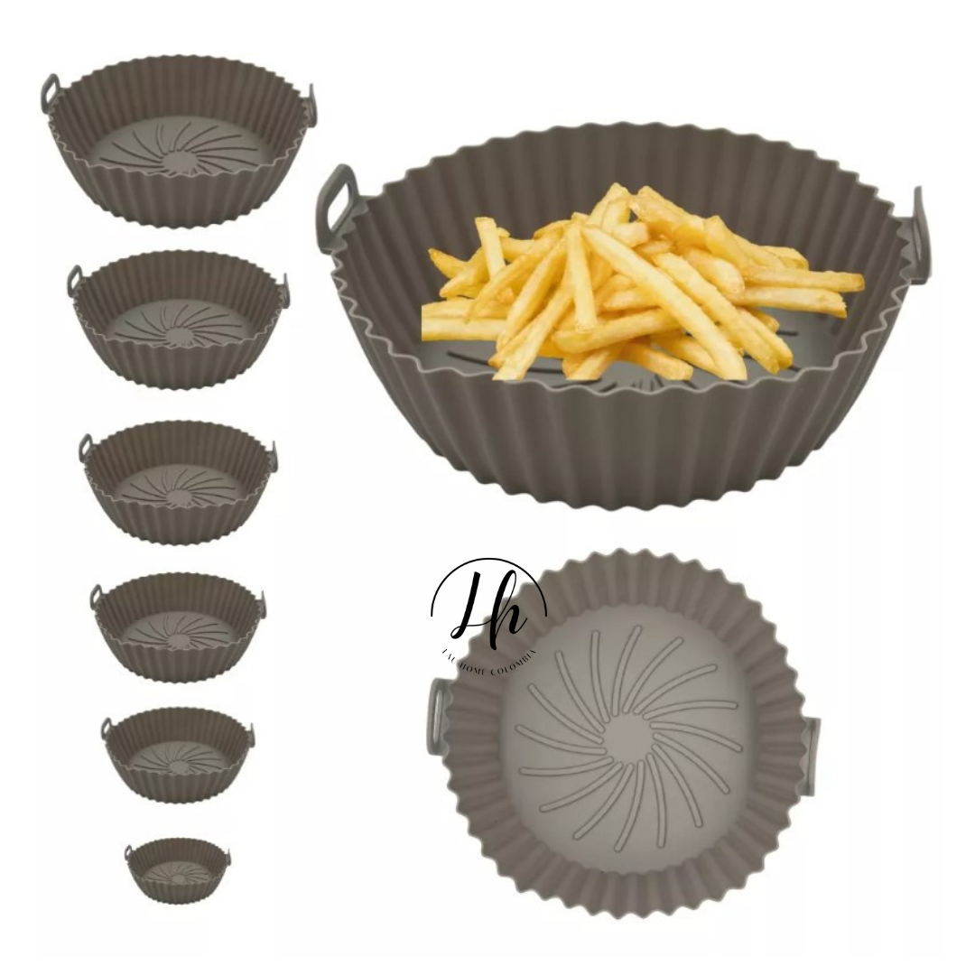 Set x 6 moldes de silicona para freidora de aire