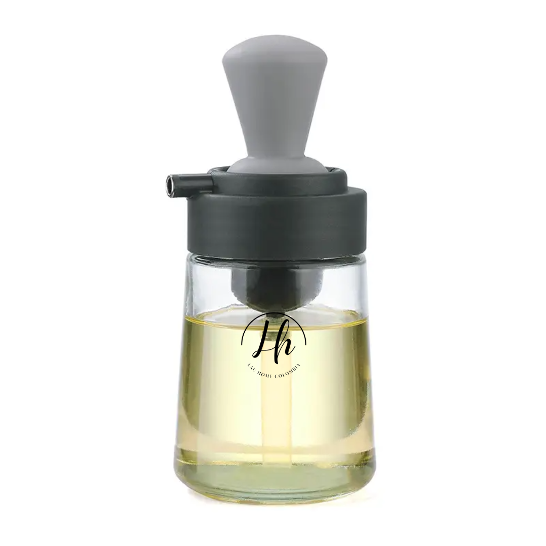Dispensador de aceite con brocha