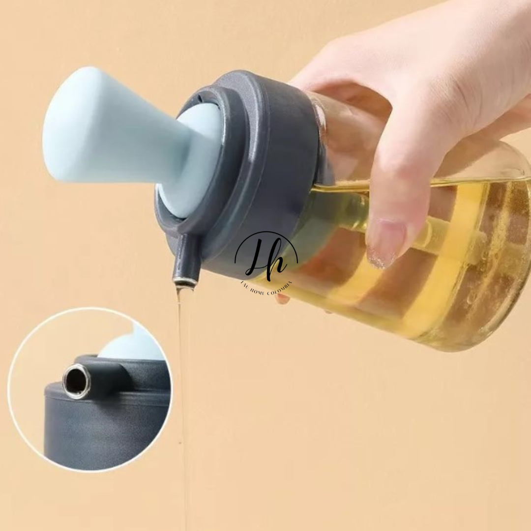 Dispensador de aceite con brocha