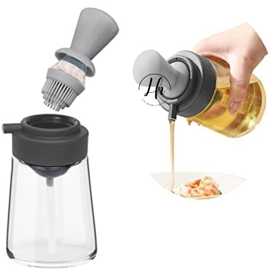 Dispensador de aceite con brocha