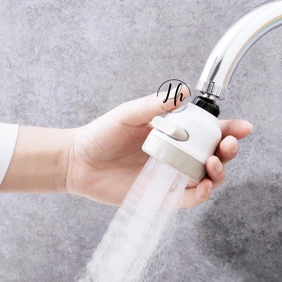 Cabezal para grifo ahorrador de agua 360°