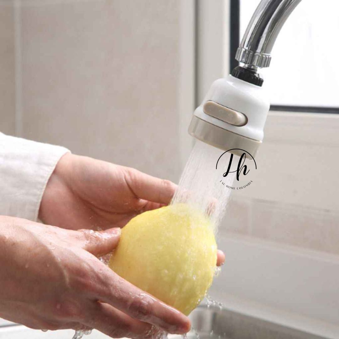 Cabezal para grifo ahorrador de agua 360°