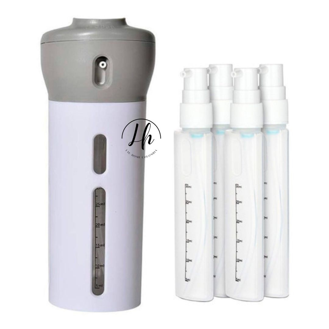 Dispensador viajero 4 en 1