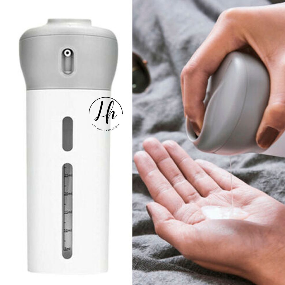 Dispensador viajero 4 en 1