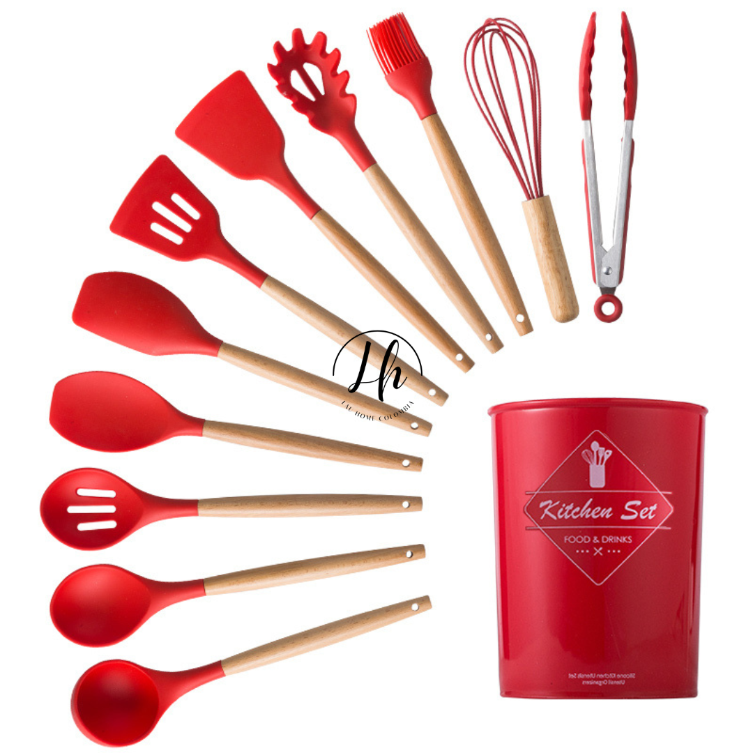 Kit utensilios de cocina (11 unidades)