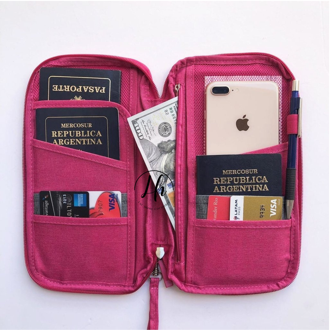 Porta pasaporte