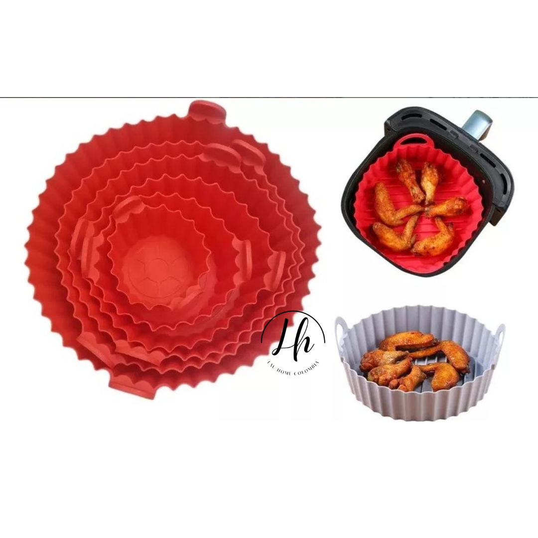 Set x 6 moldes de silicona para freidora de aire