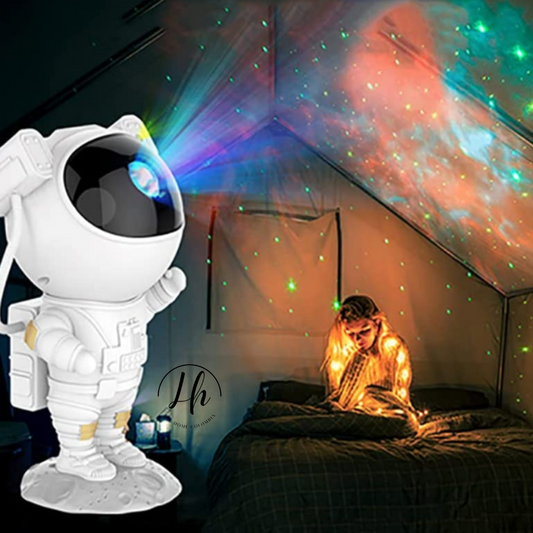 Proyector astronauta de pie