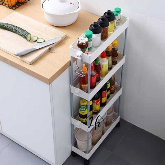 Carrito organizador de baño y cocina