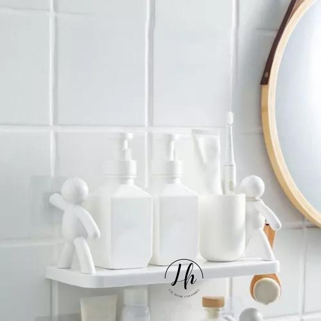 Mini estante de baño