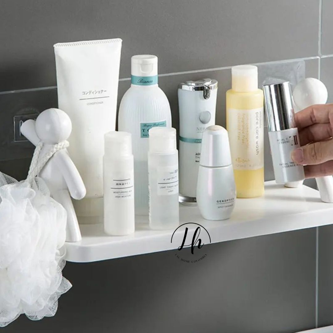 Mini estante de baño