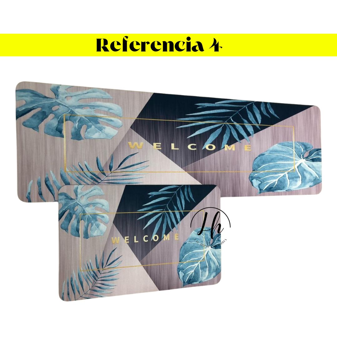 Combo tapete cocina y baño