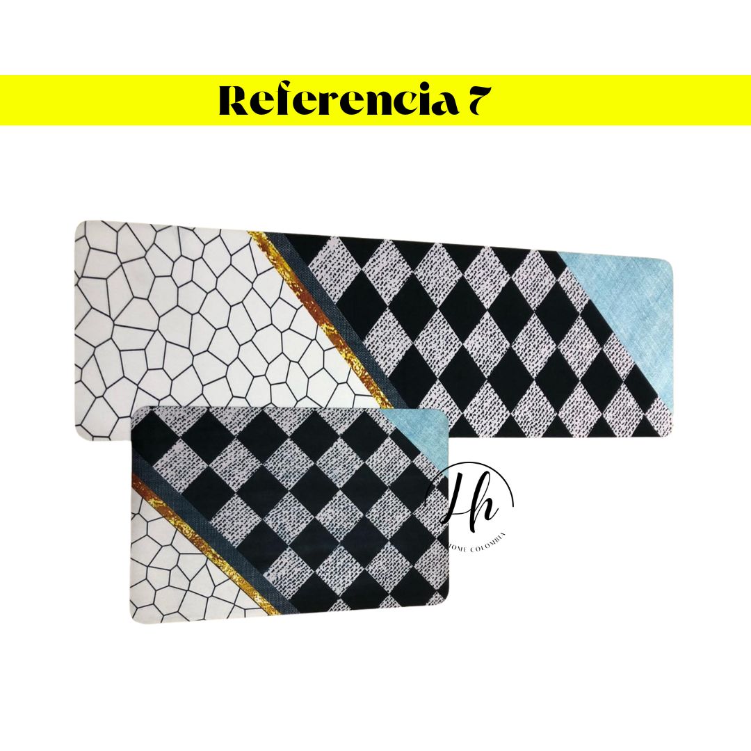 Combo tapete cocina y baño